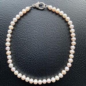 Judith Ripka Freshwater Pearl Sterling Necklace